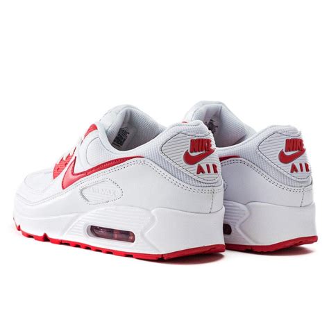 nike air max 90 youth gs schuhe weiß silber rot|Kinder Weiß Air Max 90 Schuhe (11) .